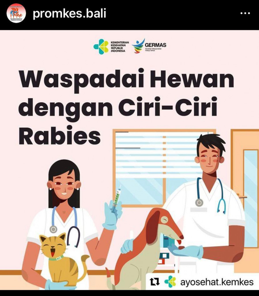 Waspada Hewan dengan Ciri-ciri Rabies